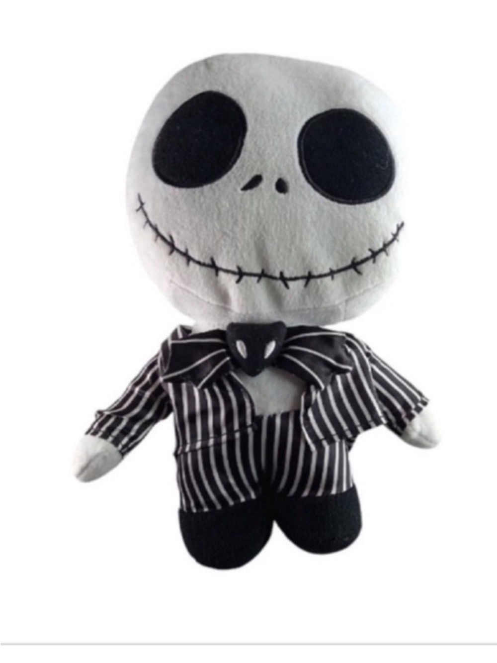 Disney nightmare before Christmas Jack Skellington Plush Toy - Black and White - Picture 3 of 4